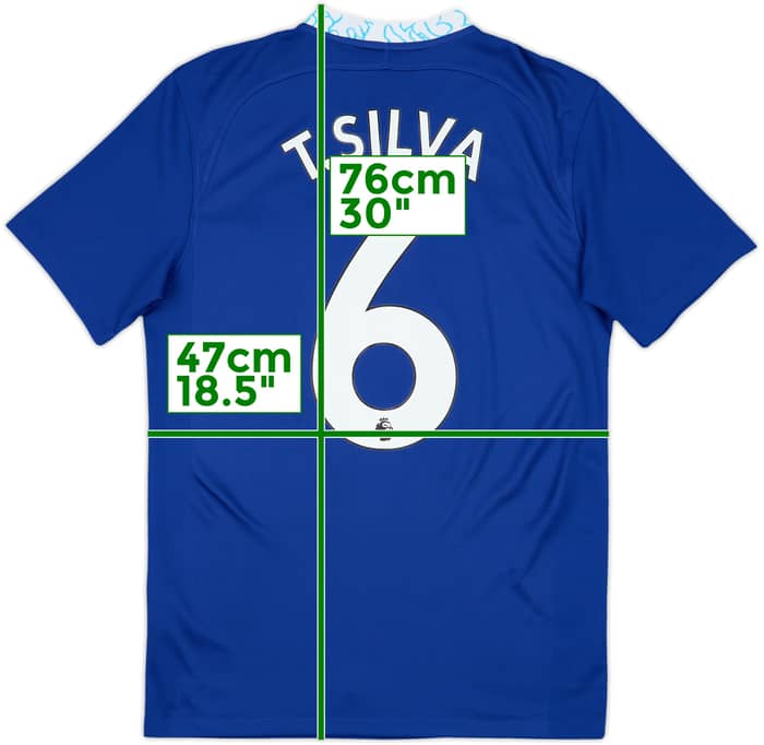 2022-23 Chelsea Home Shirt T.Silva #6 - 10/10 - (S)