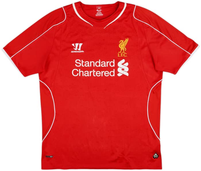 2014-15 Liverpool Home Shirt Gerrard #8 - 5/10 - (L)