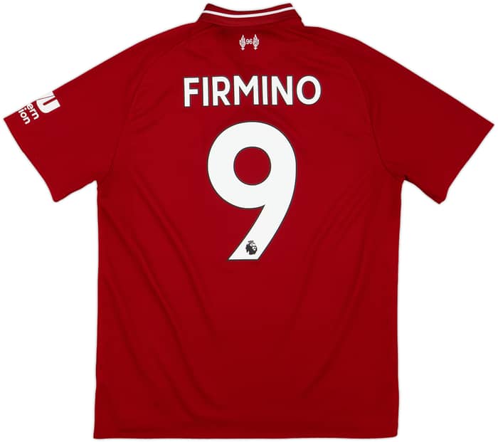 2018-19 Liverpool Home Shirt Firmino #9 - 6/10 - (M)