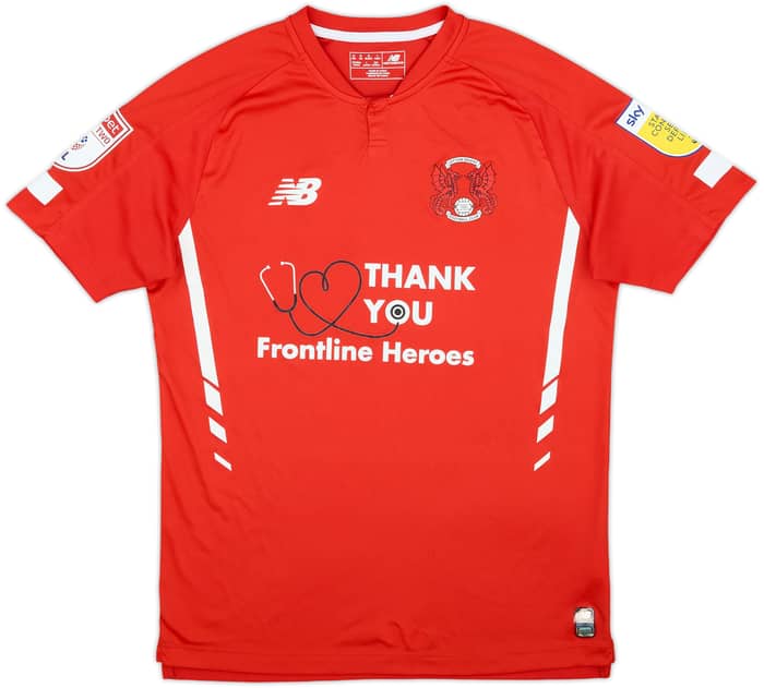 2020-21 Leyton Orient Home Shirt - 8/10 - (M)