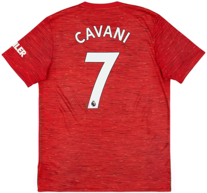 2020-21 Manchester United Home Shirt Cavani #7 - 6/10 - (L)