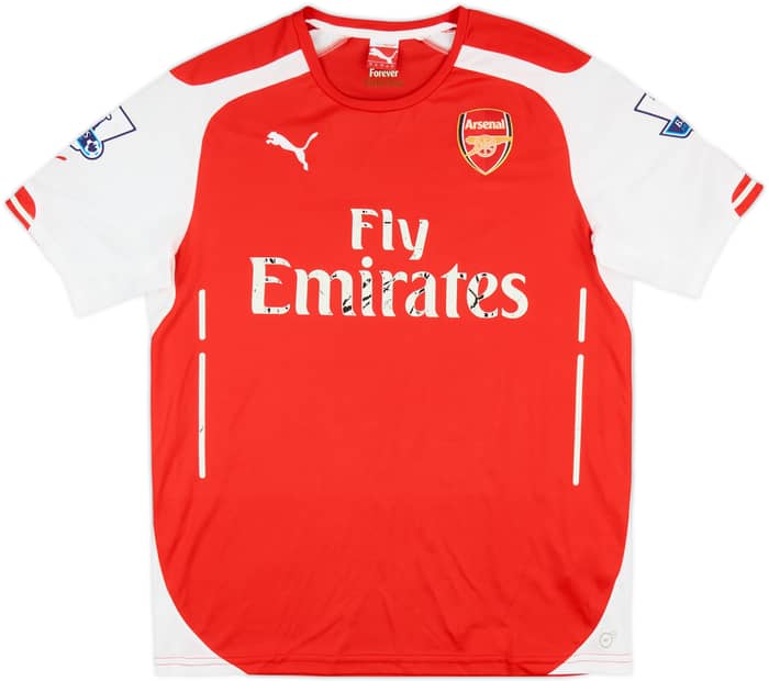 2014-15 Arsenal Home Shirt Alexis #17 - 4/10 - (M)