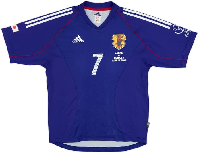 2002-04 Japan Authentic Home Shirt Nakata #7 - 9/10 - (M)
