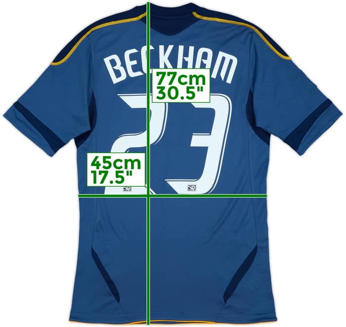 2011-12 LA Galaxy Away Shirt Beckham #23 - 6/10 - (S)