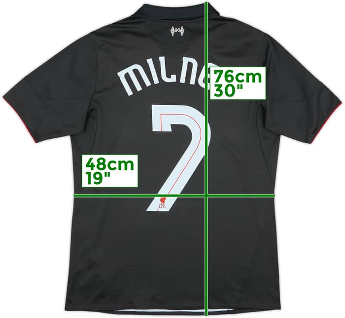 2015-16 Liverpool Third Shirt Milner #7 - 8/10 - (M)