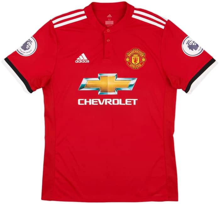 2017-18 Manchester United Home Shirt Ibrahimovic #10 - 6/10 - (M)