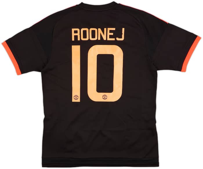 2015-16 Manchester United Third Shirt Rooney #10 - 4/10 - (M)