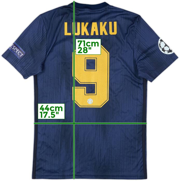 2018-19 Manchester United Third Shirt Lukaku #9 - 5/10 - (S)