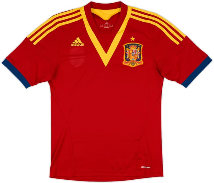 2013 Spain Confederation Cup Home Shirt - 4/10 - (S)