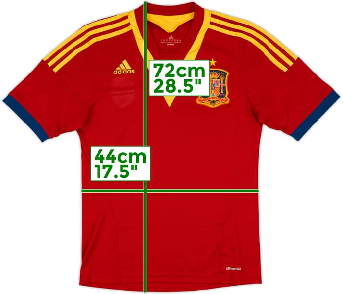 2013 Spain Confederation Cup Home Shirt - 4/10 - (S)
