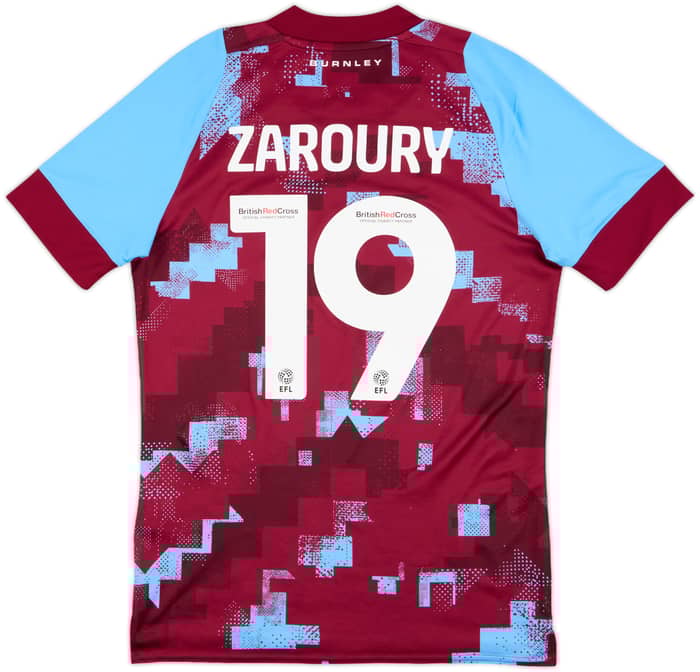 2022-23 Burnley Home Shirt Zaroury #19 - 8/10 - (S)