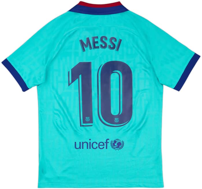 2019-20 Barcelona Third CL Shirt Messi #10 - 9/10 - (M)