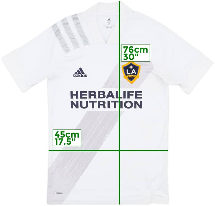 2020 LA Galaxy Home Shirt - 8/10 - (S)