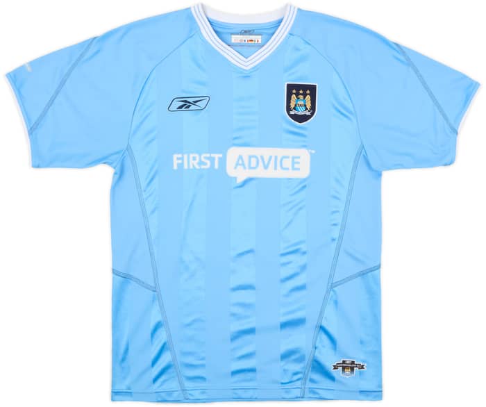 2003-04 Manchester City Home Shirt Anelka #39 - 8/10 - (S)