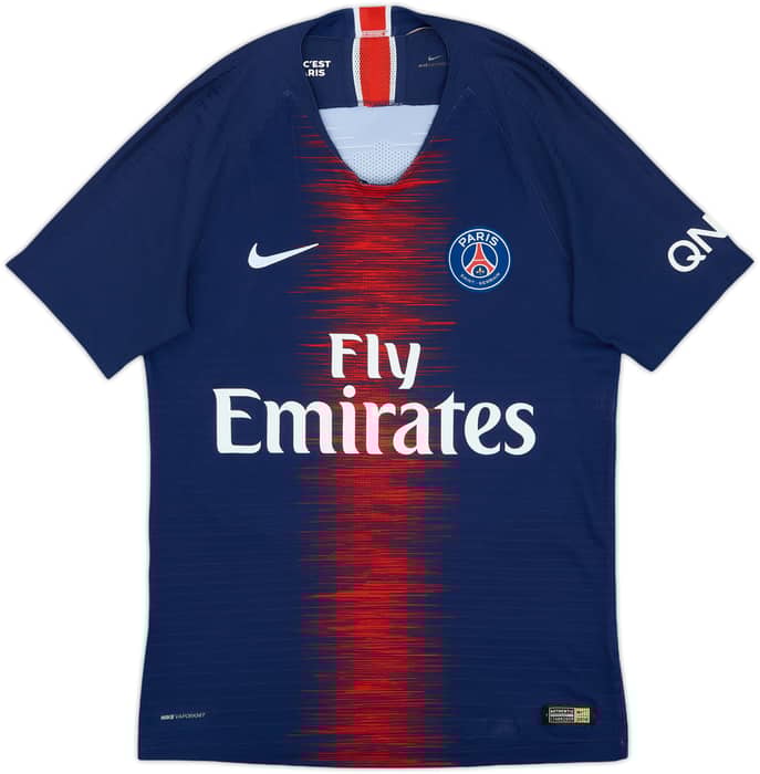 2018-19 Paris Saint-Germain Authentic Home Shirt DiMaria #11 - 6/10 - (S)