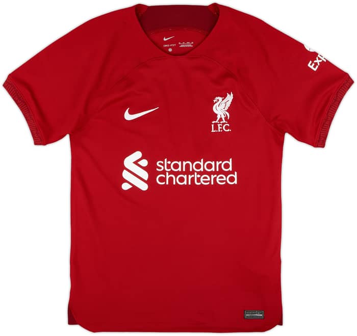 2022-23 Liverpool Home Shirt Darwin #9 - 9/10 - (XS)