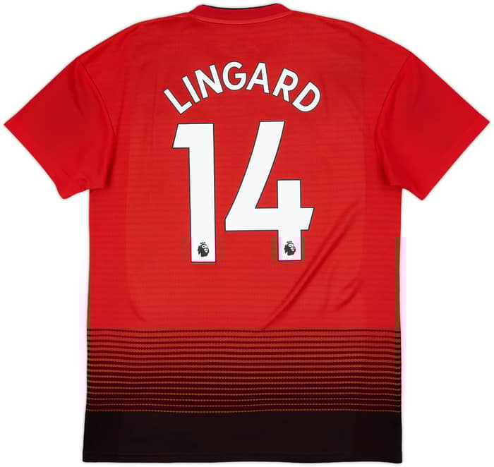 2018-19 Manchester United Home Shirt Lingard #14 - 8/10 - (M)