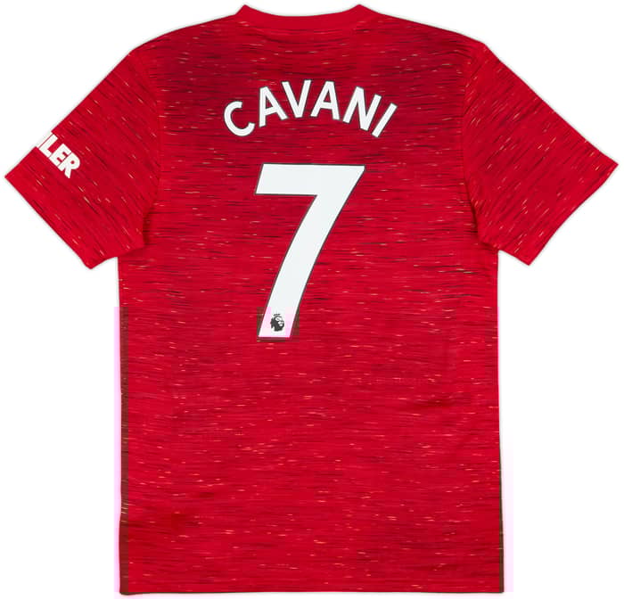 2020-21 Manchester United Home Shirt Cavani #7 - 4/10 - (M)