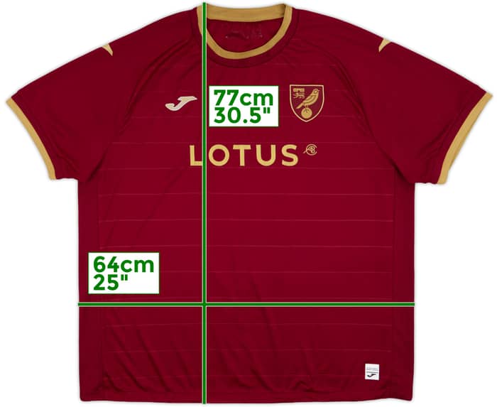 2022-23 Norwich Away Shirt - 6/10 - (XXL)