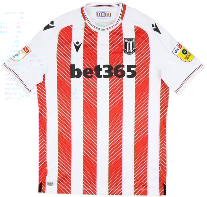 2022-23 Stoke City Home Shirt Baker #8 - 8/10 - (XXL)