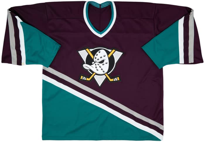 1993-95 Mighty Ducks of Anaheim CCM Away Jersey - 9/10 - (XL)