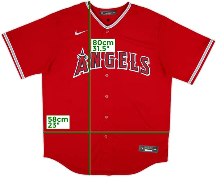 2020-25 LA Angels Nike Alternate Jersey - 9/10 - (L)