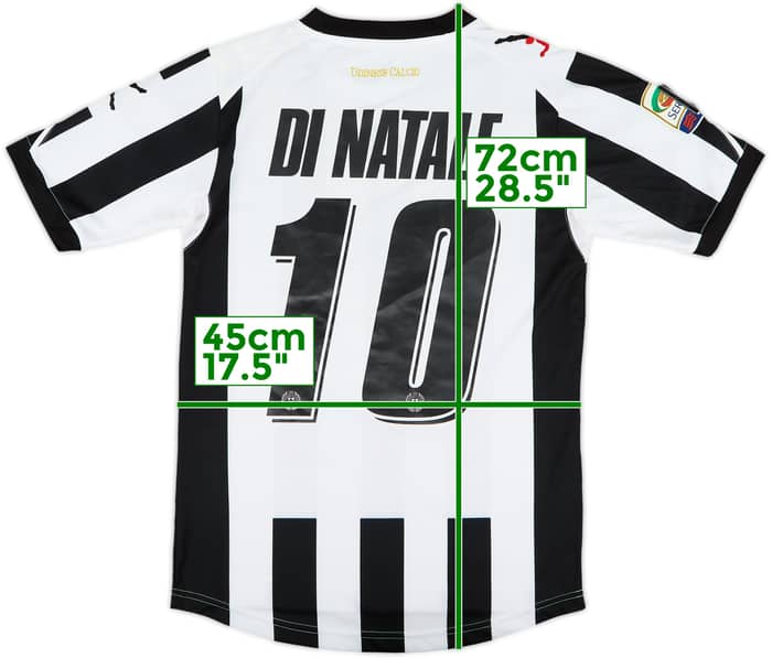 2011-12 Udinese Home Shirt Di Natale #10 - 8/10 - (S)