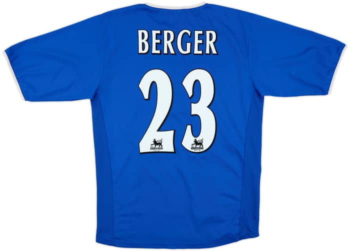 2003-05 Portsmouth Home Shirt Berger #23 - 8/10 - (S)