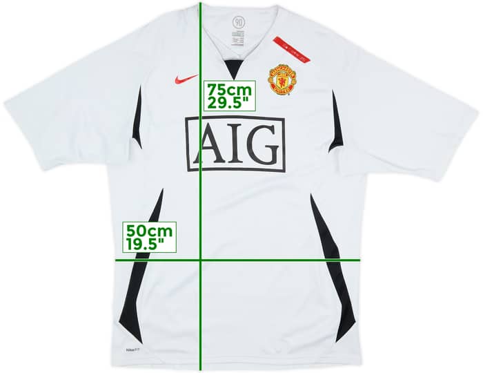 2007-08 Manchester United Nike Training Shirt - 6/10 - (L)