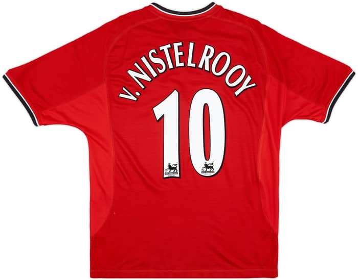 2000-02 Manchester United Home Shirt V.Nistelrooy #10 - 6/10 - (L)