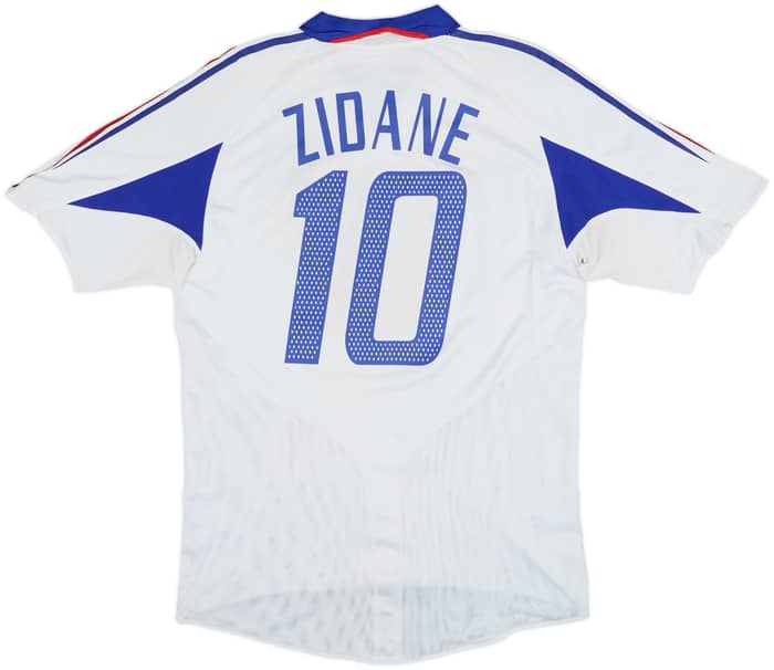 2004-06 France Away Shirt Zidane #10 - 5/10 - (L)