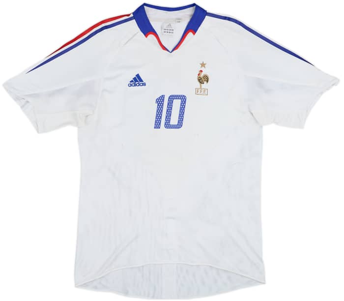 2004-06 France Away Shirt Zidane #10 - 5/10 - (L)