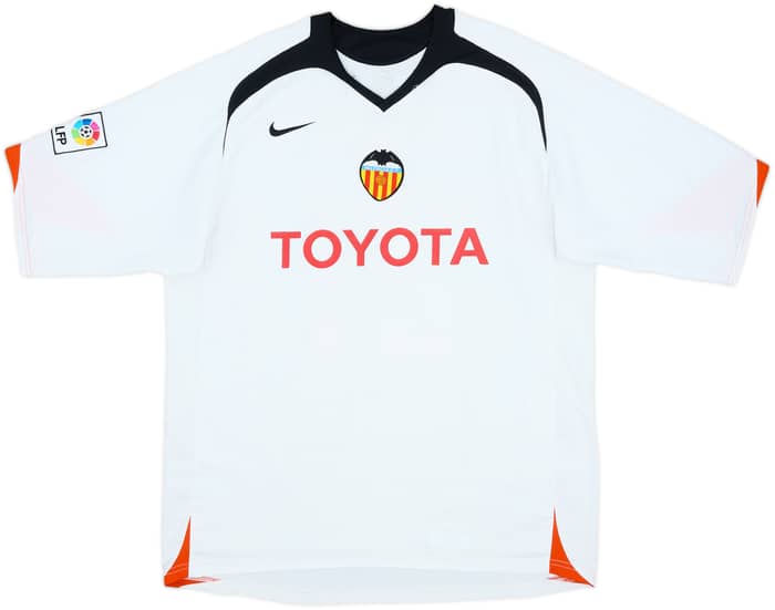 2005-06 Valencia Home Shirt Aimar #21 - 6/10 - (XL)