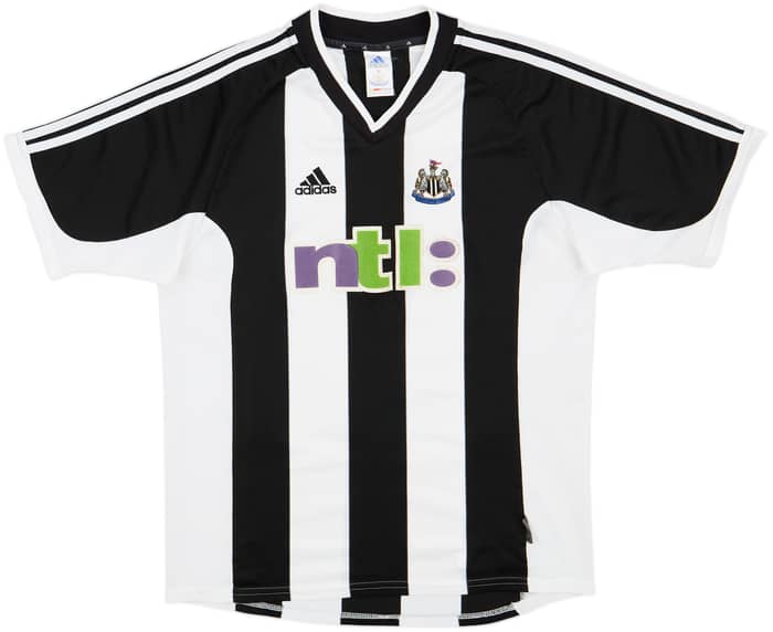 2001-03 Newcastle Home Shirt Shearer #9 - 8/10 - (L)