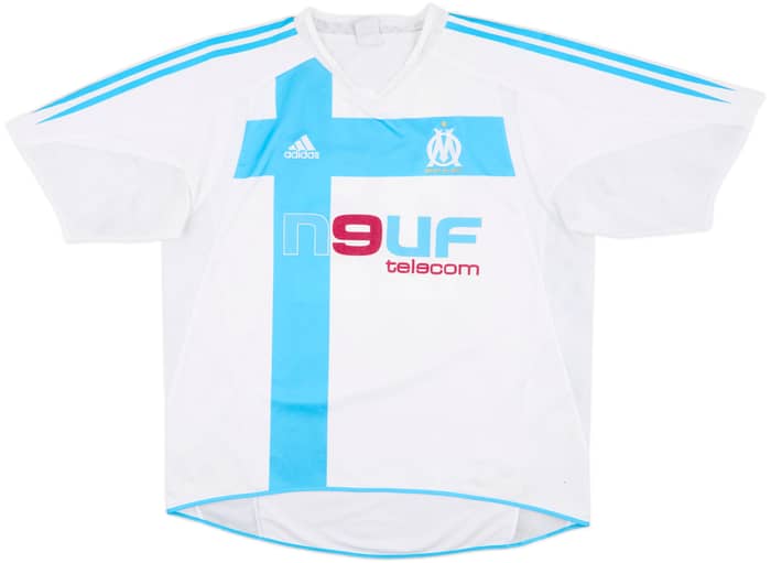 2004-05 Olympique Marseille Home Shirt Nasri #22 - 7/10 - (XL)