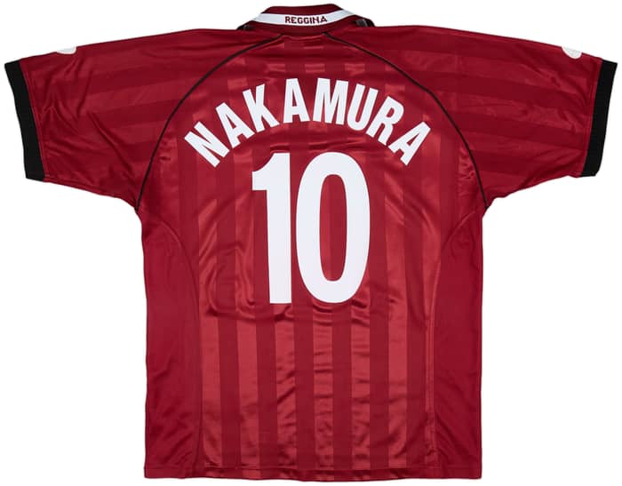 2002-03 Reggina Home Shirt Nakamura #10 - 8/10 - (XL)