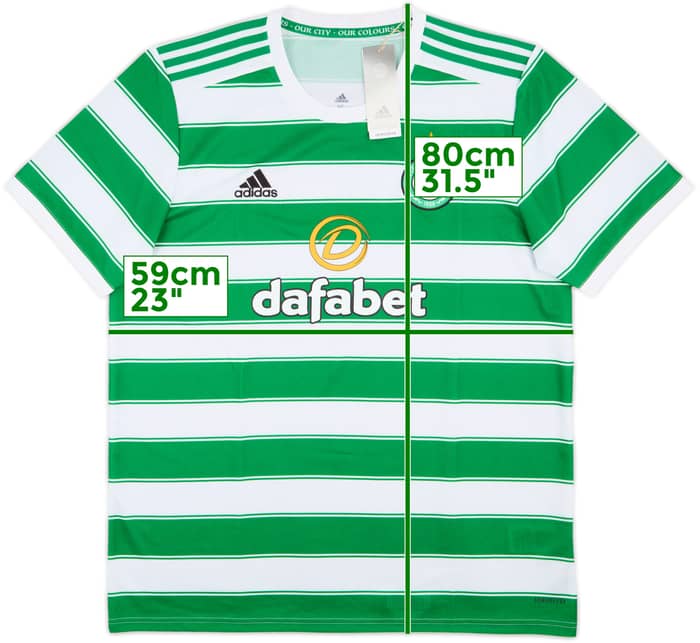 2021-22 Celtic Home Shirt (XL)