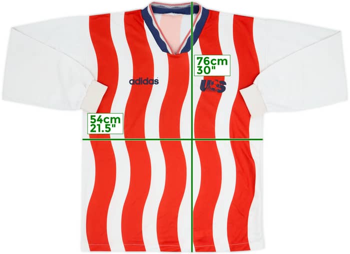 Camiseta de manga larga de local de USA 1994 - 6/10 - (L)