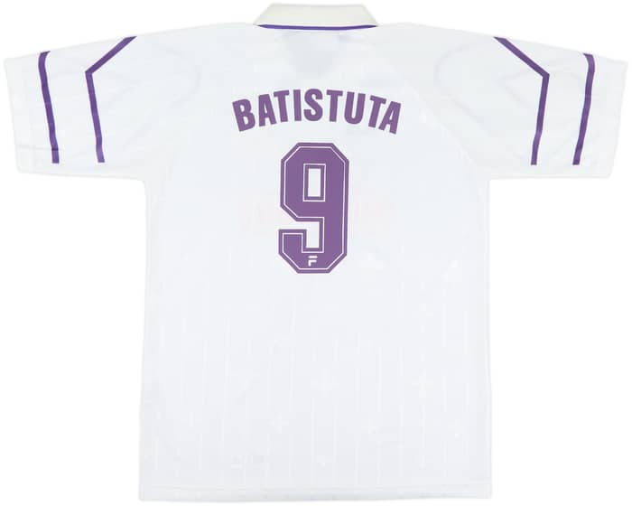 1997-98 Fiorentina Away Shirt Batistuta #9 - 8/10 - (L)