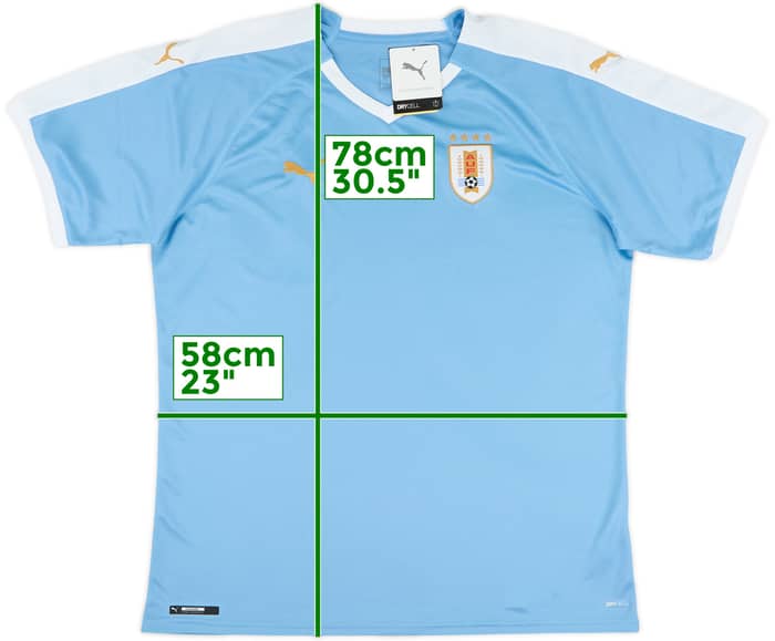 2019-21 Uruguay Home Shirt (XL)