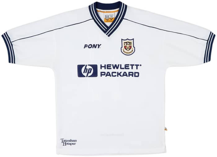 1997-99 Tottenham Home Shirt Ginola #14 - 8/10 - (M)