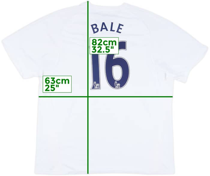 2007-08 Tottenham Home Shirt Bale #16 - 9/10 - (XXL)