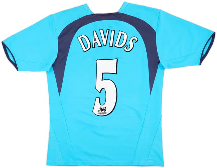 2006-07 Tottenham Away Shirt Davids #5 - 8/10 - (S)