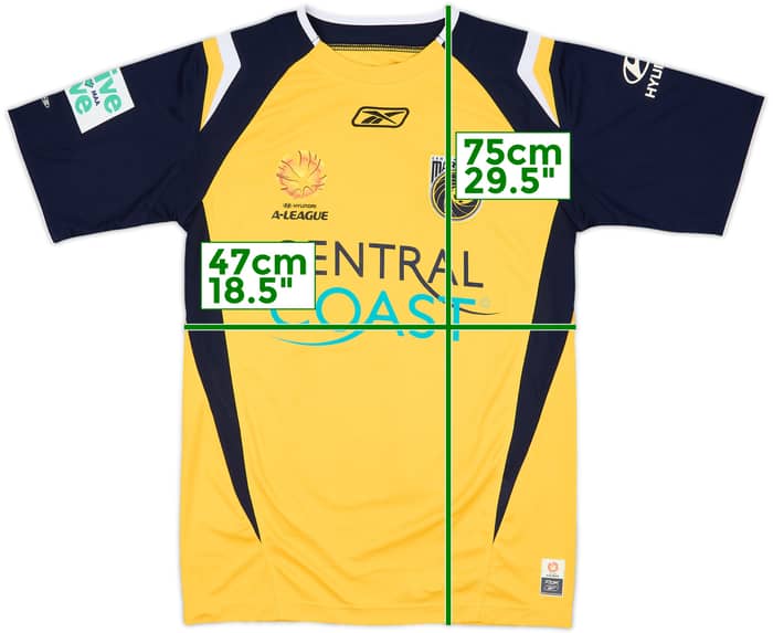 2007-09 Central Coast Mariners Home Shirt - 7/10 - (S)