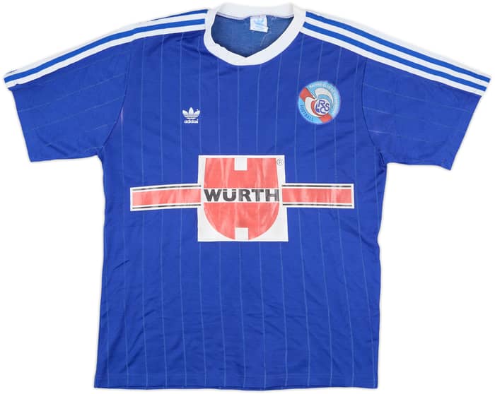 1991-92 Strasbourg Home Shirt #7 - 8/10 - (M)
