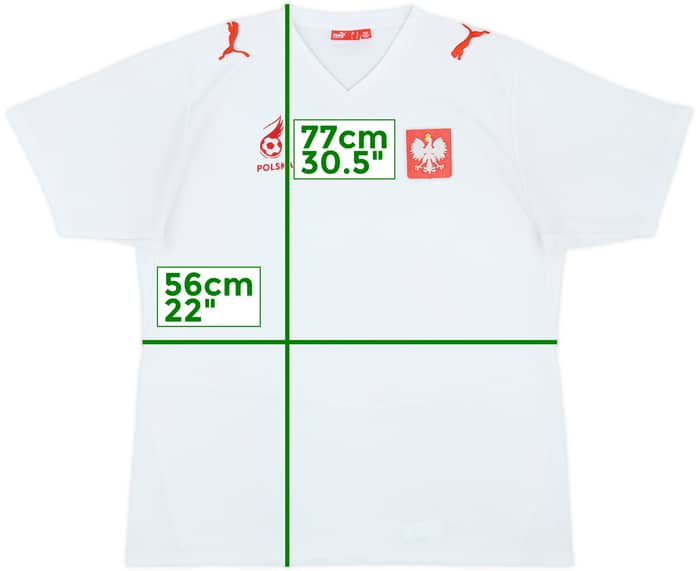 2008 Poland Home Shirt - 6/10 - (XL)