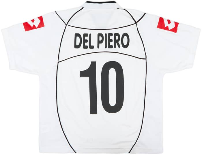 2002-03 Juventus Away Shirt Del Piero #10 - 7/10 - (XL)