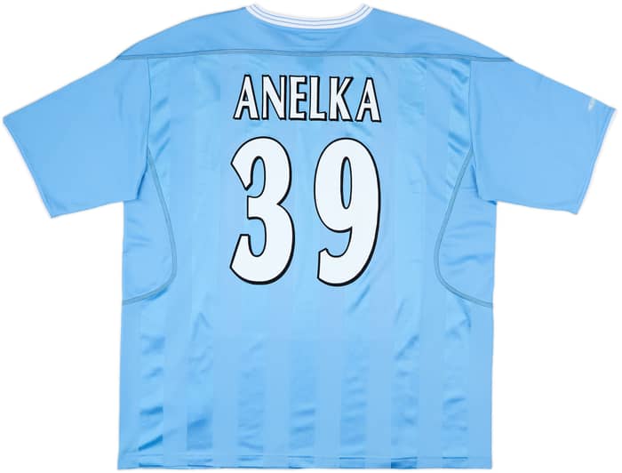 2003-04 Manchester City Home Shirt Anelka #39 - 9/10 - (XL)