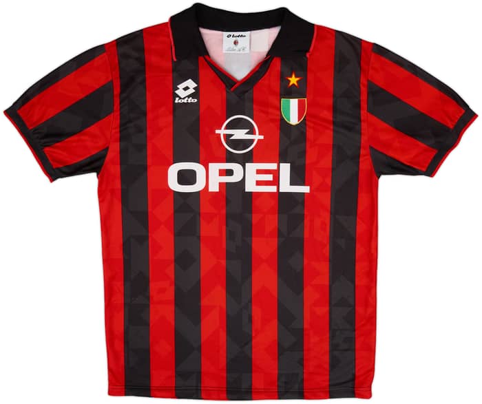 1994-95 AC Milan Home Shirt - 5/10 - (L)