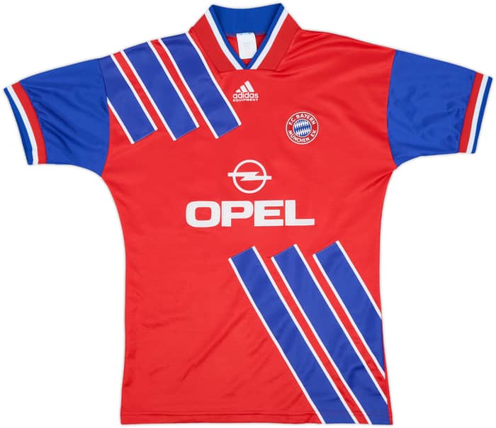 1993-95 Bayern Munich Home Shirt #10 - 6/10 - (S)